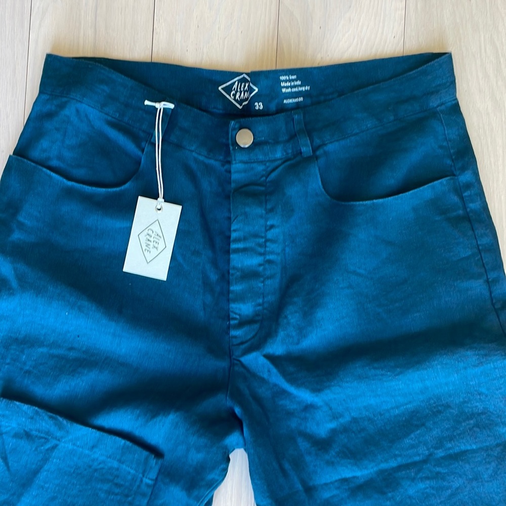 Alex crane linen pants - Cham Pants